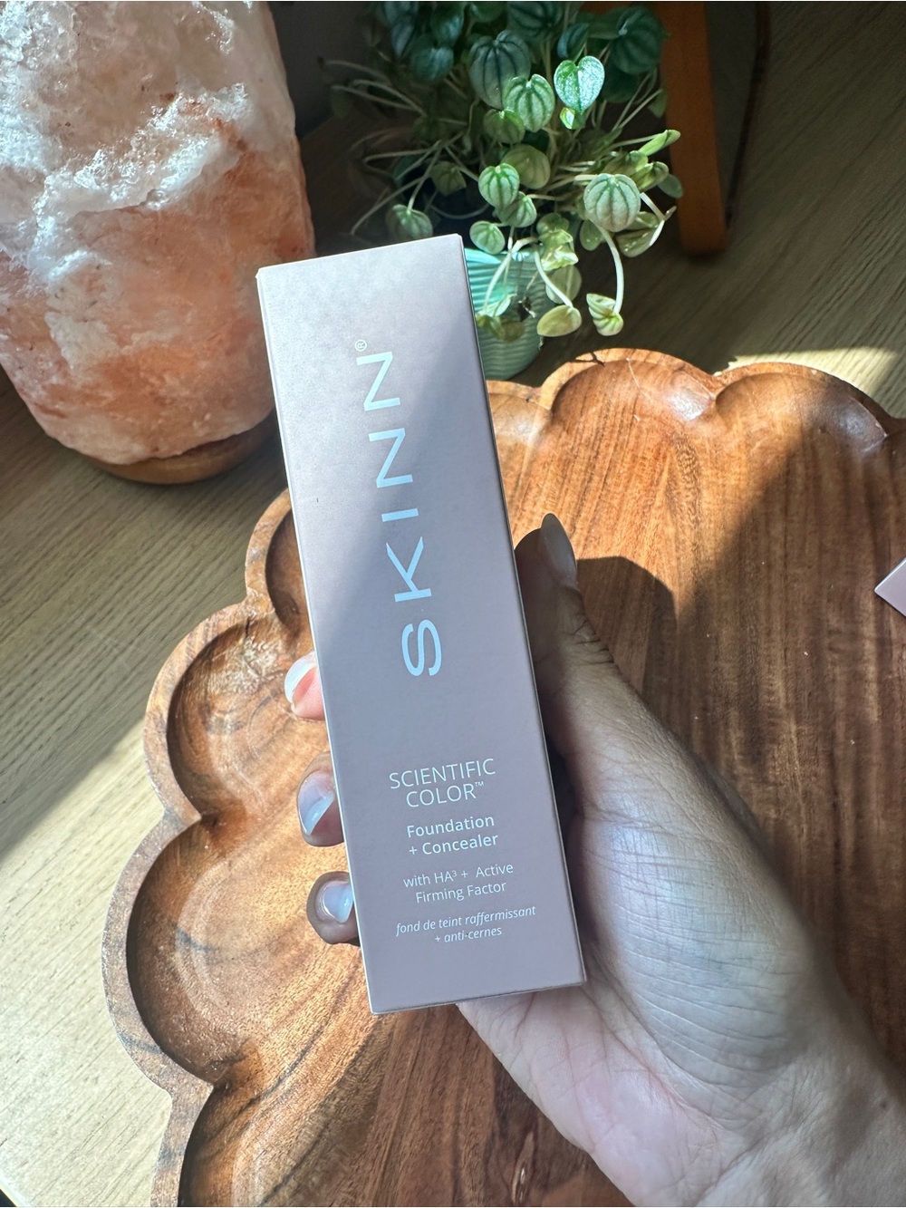 7W SKINN Scientific Color Foundation + Concealer — Warm Sand